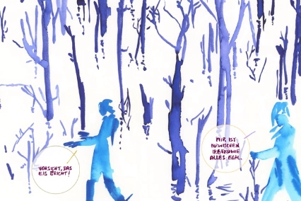Comiczeichnung von Oliver Grajewski