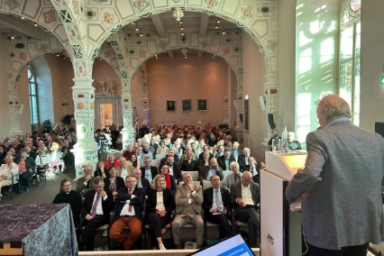Impression der Festrede von Daniel Cohn-Bendit bei den Helmstedter Universitätstagen 2024