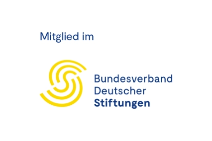 Logo Bundesverband Deutscher Stiftungen mit dem Zusatz Mitglied im