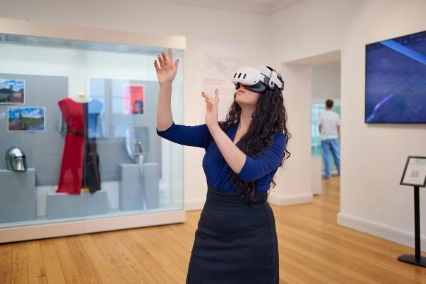 Impression VR-Anwendung von Dataport