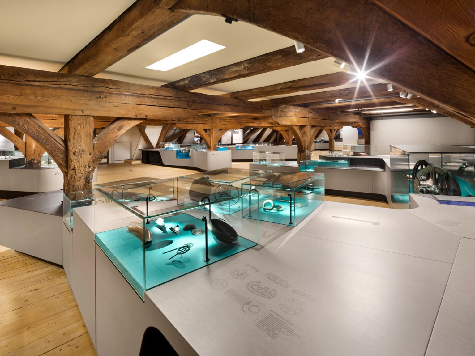Museum Schwedenspeicher in Stade, Impression der Ausstellung zur Bronzezeit im OG2
