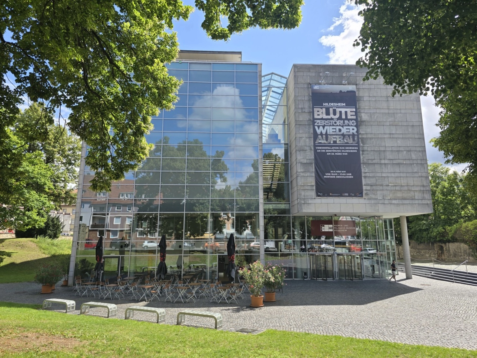 Außenansicht Roemer- und Pelizaeus-Museum Hildesheim (RPM)