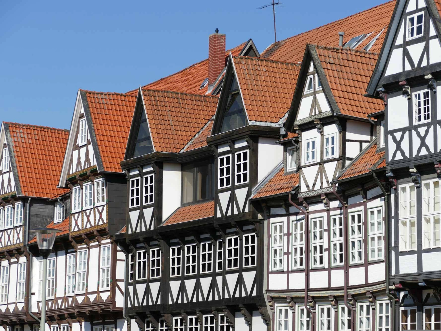 Impression der Fachwerkhäuser in Wolfenbüttel