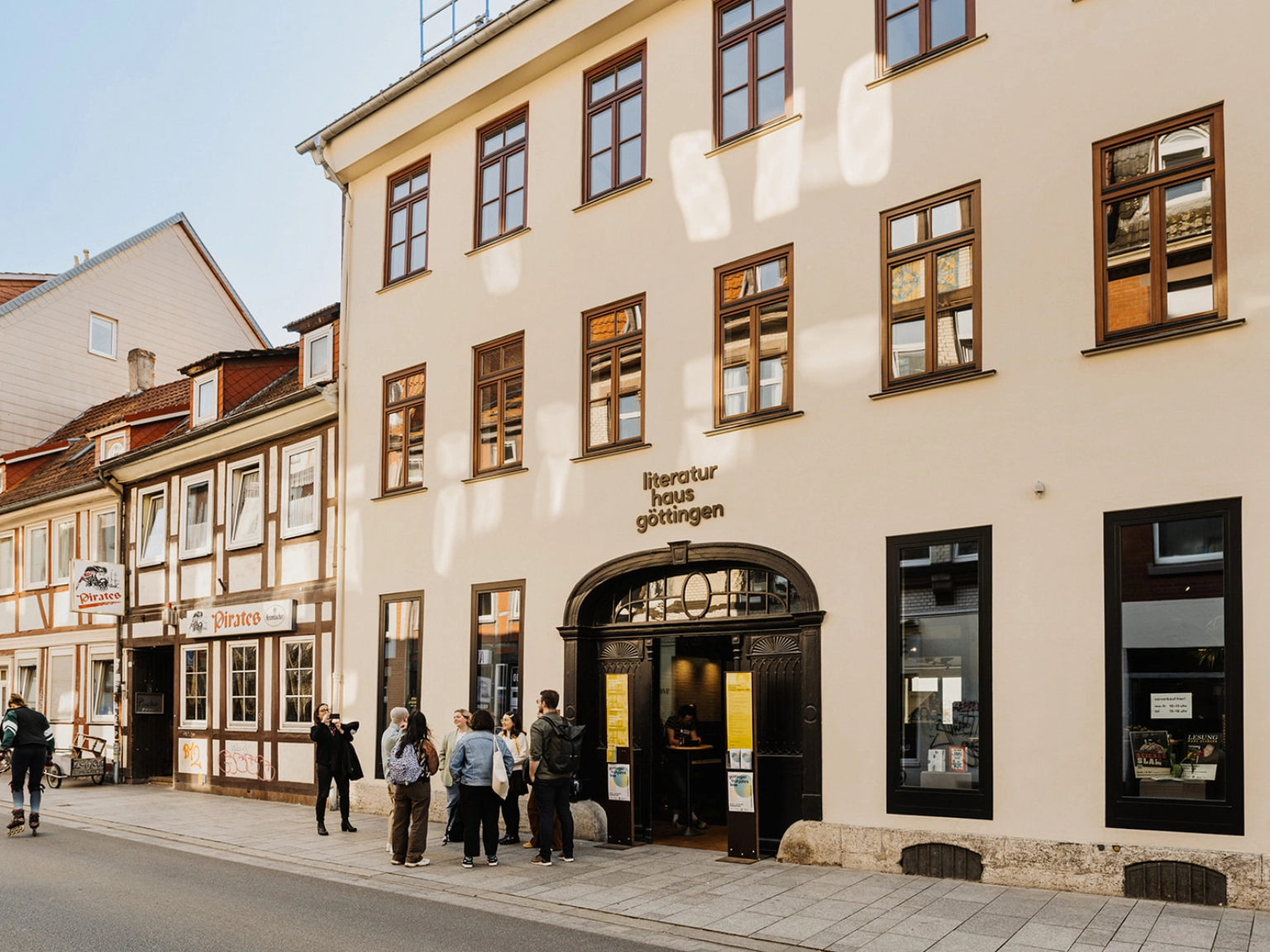 Impressionen SchreibZeit-Festival an|grenzen im April 2023 in Göttingen 