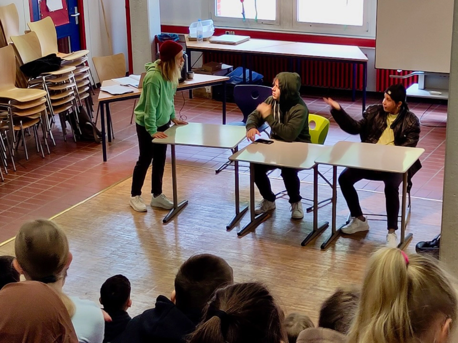 Impression einer Veranstaltung im Theaterpädagogischen Zentrum für Hannover und Umgebung e. V. (TPZHU)