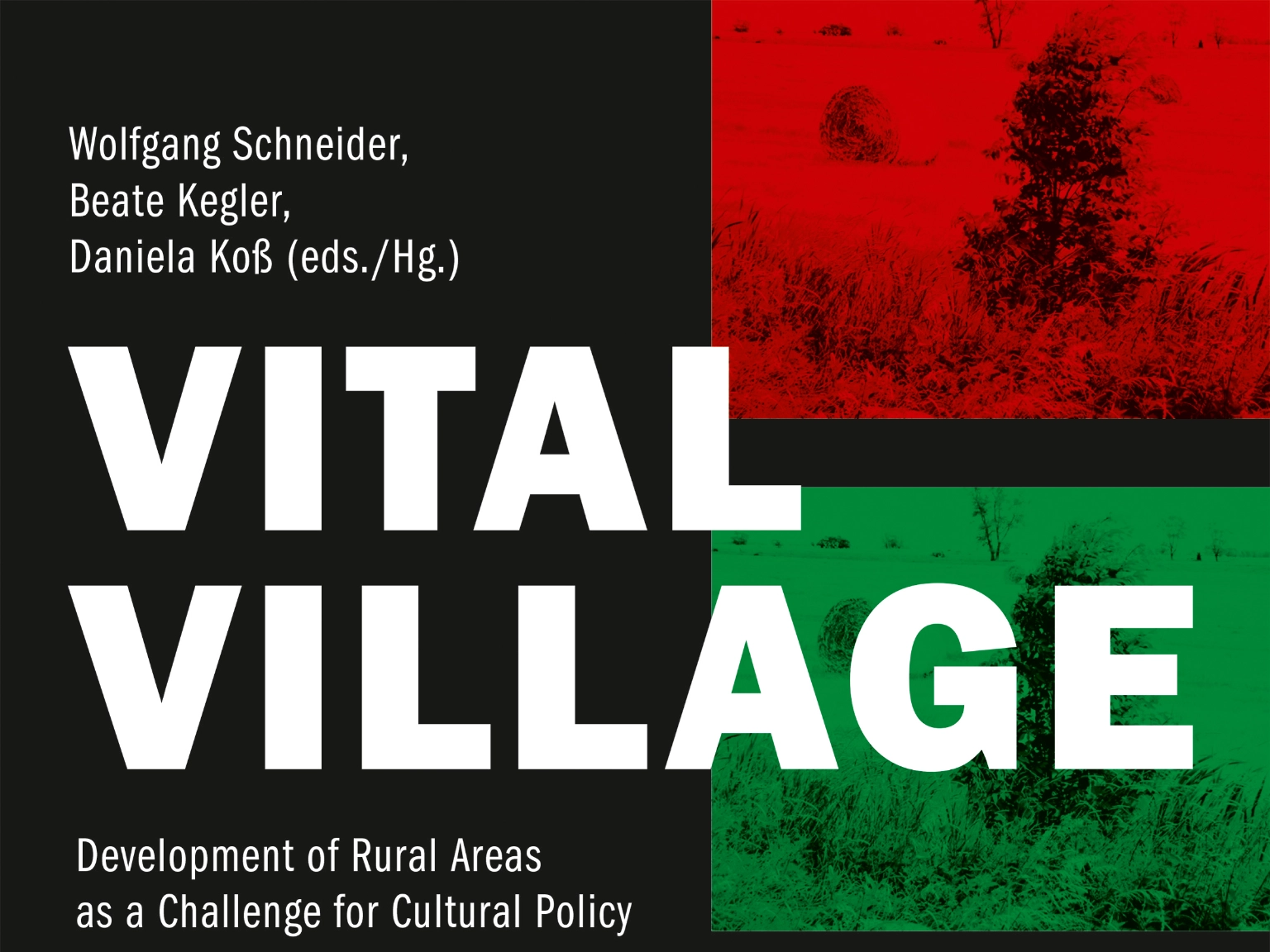 Coveransicht der Publikation „Vital Village. Entwicklung ländlicher Räume als kulturpolitische Herausforderung”