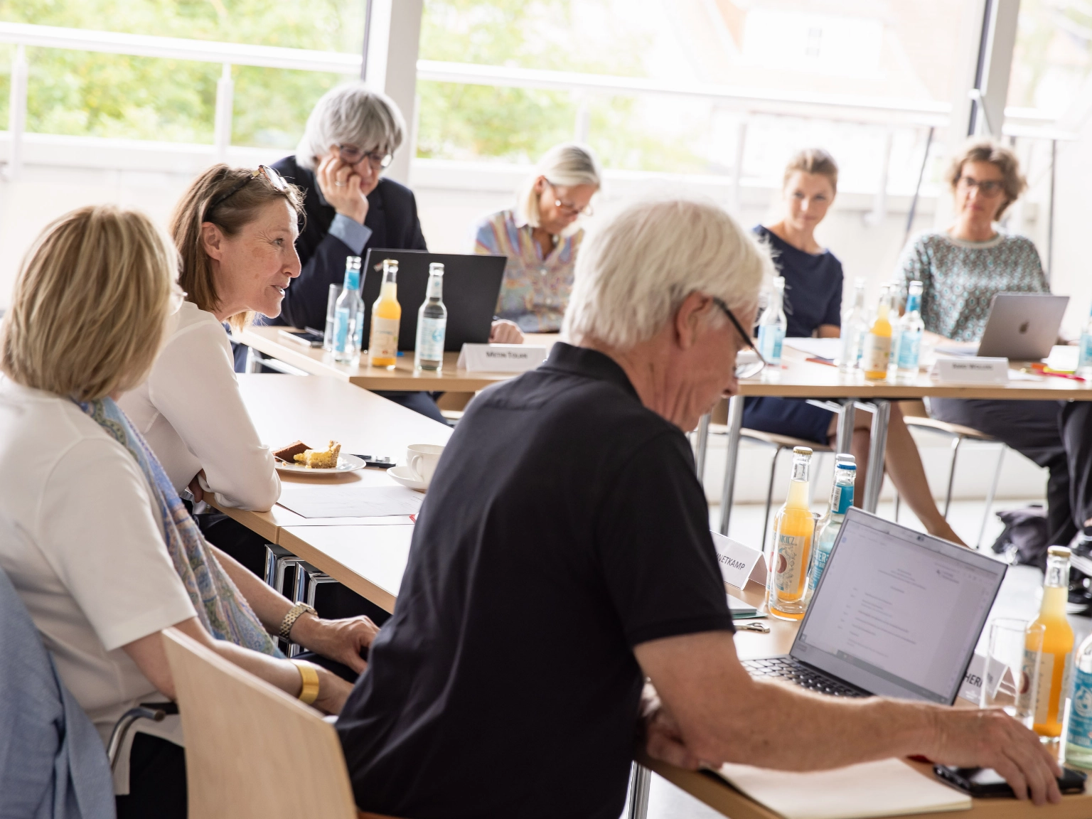 Impression der Sommersitzung des Senat der Stiftung Niedersachsen 2023 im Kunsthaus Göttingen.