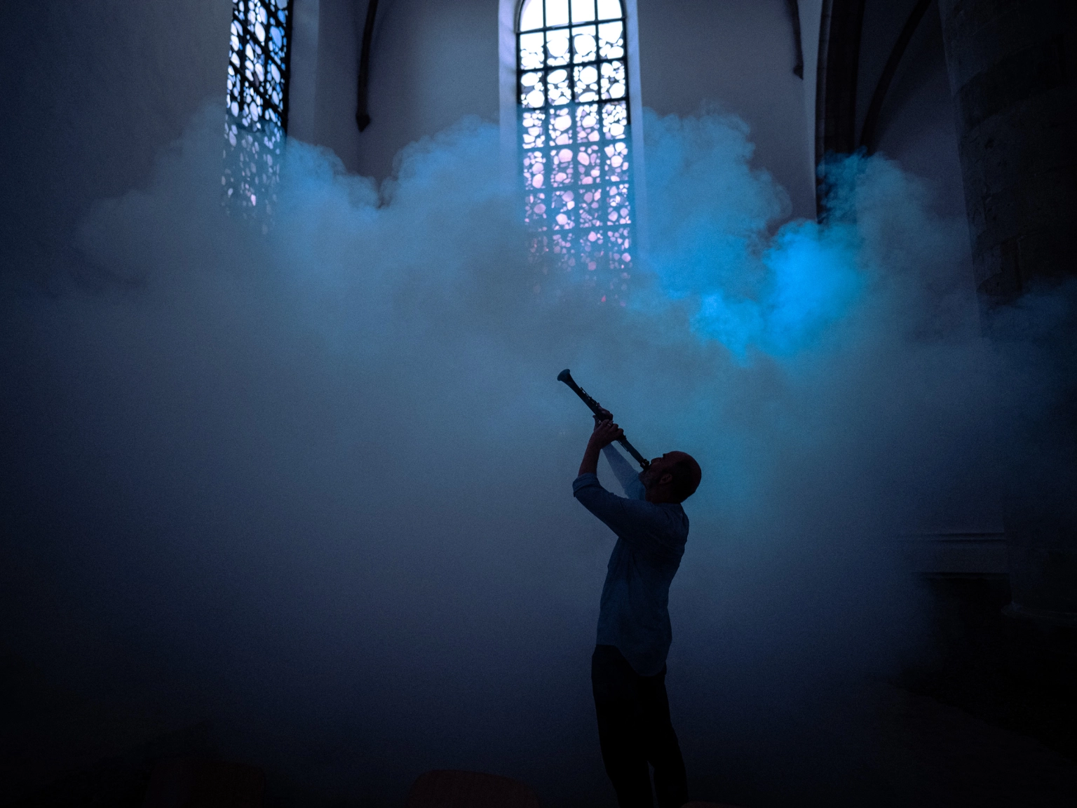 Morgenland Festival Osnabrück 2025<br/>09.07.2025: Cello Octet Amsterdam & Kinan Azmeh – Late Night Session in der Kunsthalle Osnabrück