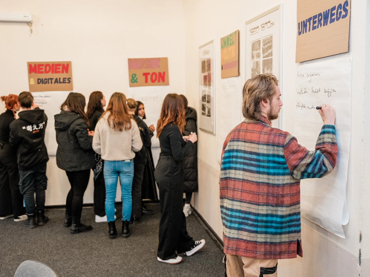 Impression eines Workshops im Theaterpädagogisches Zentrum Osnabrück