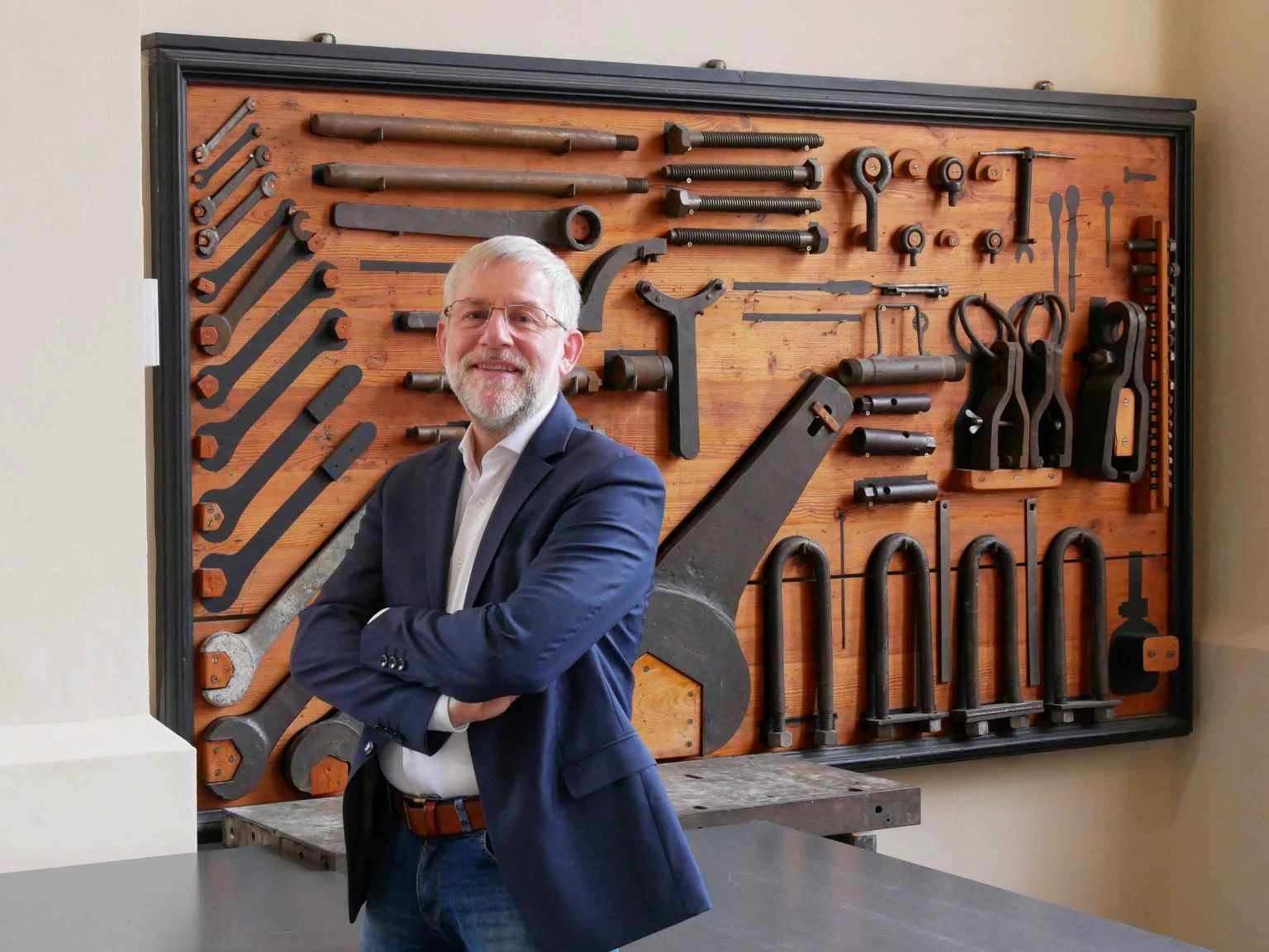 Der Museumsdirektor Dr. Carsten Jöhnk