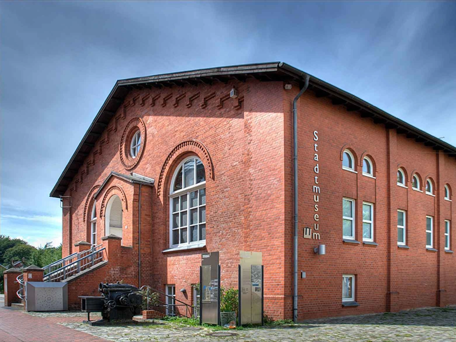 Außenansicht des Gebäudes des Stadtmuseums Delmenhorst