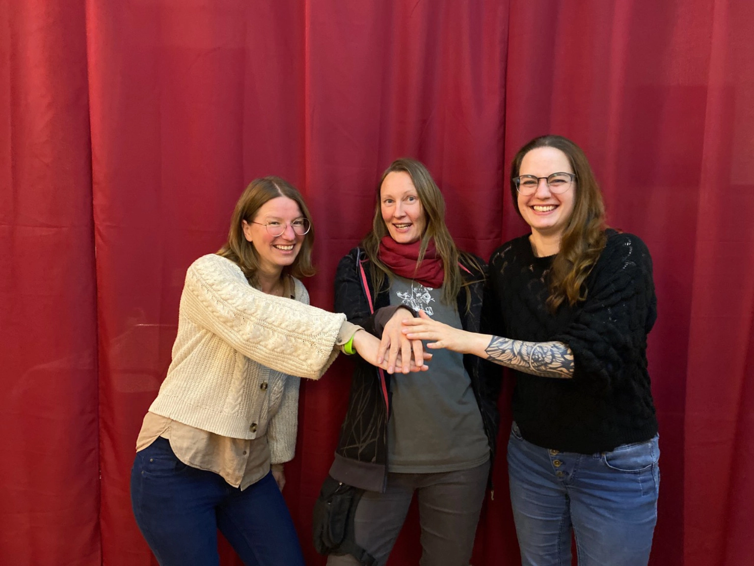 Gruppenbild des weiblichen Leitungsteams des ehrenhafter Verein in Herzberg (Harz)