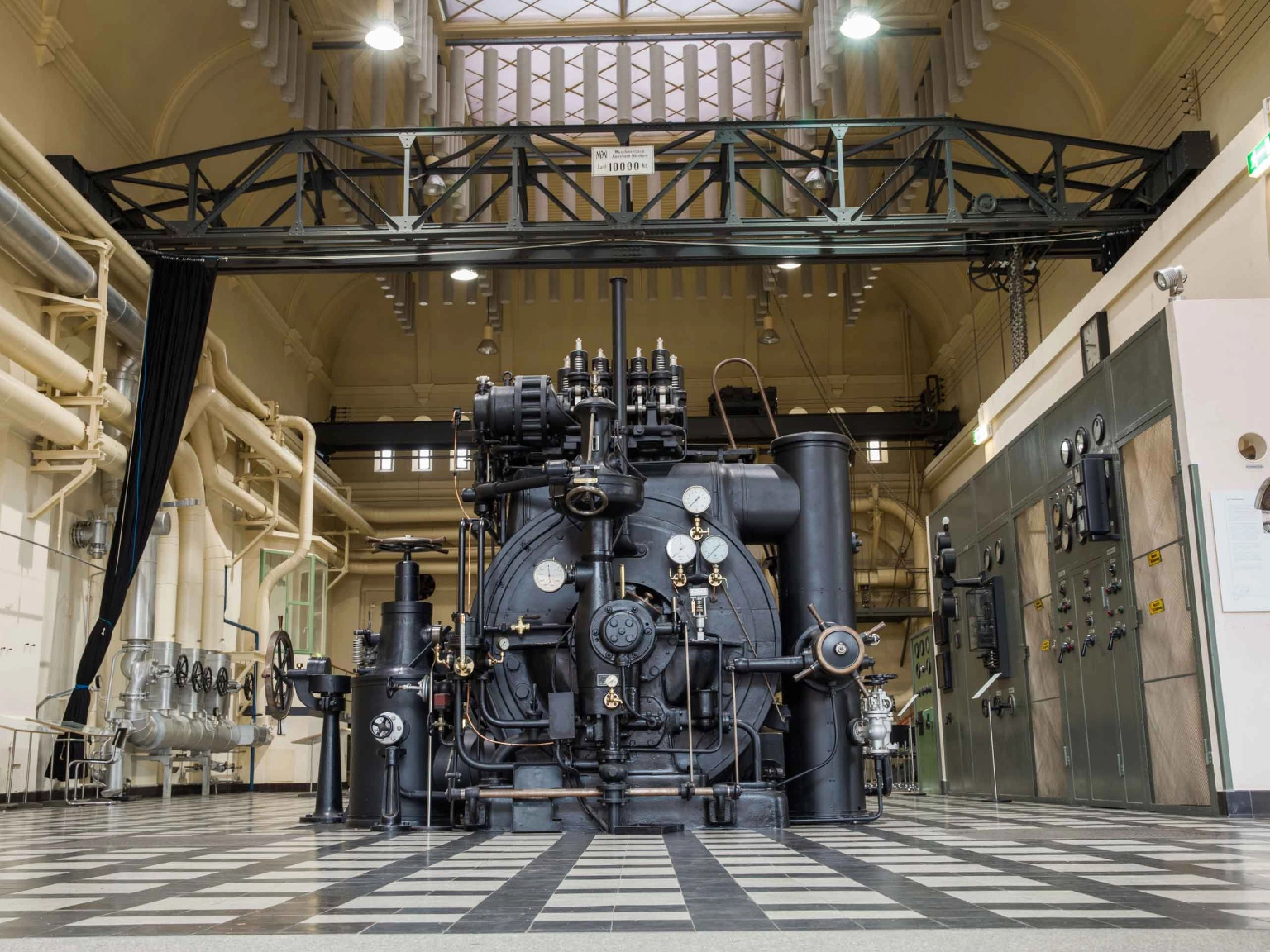 Die Turbinenhalle des Nordwestdeutschen Museums für IndustrieKultur