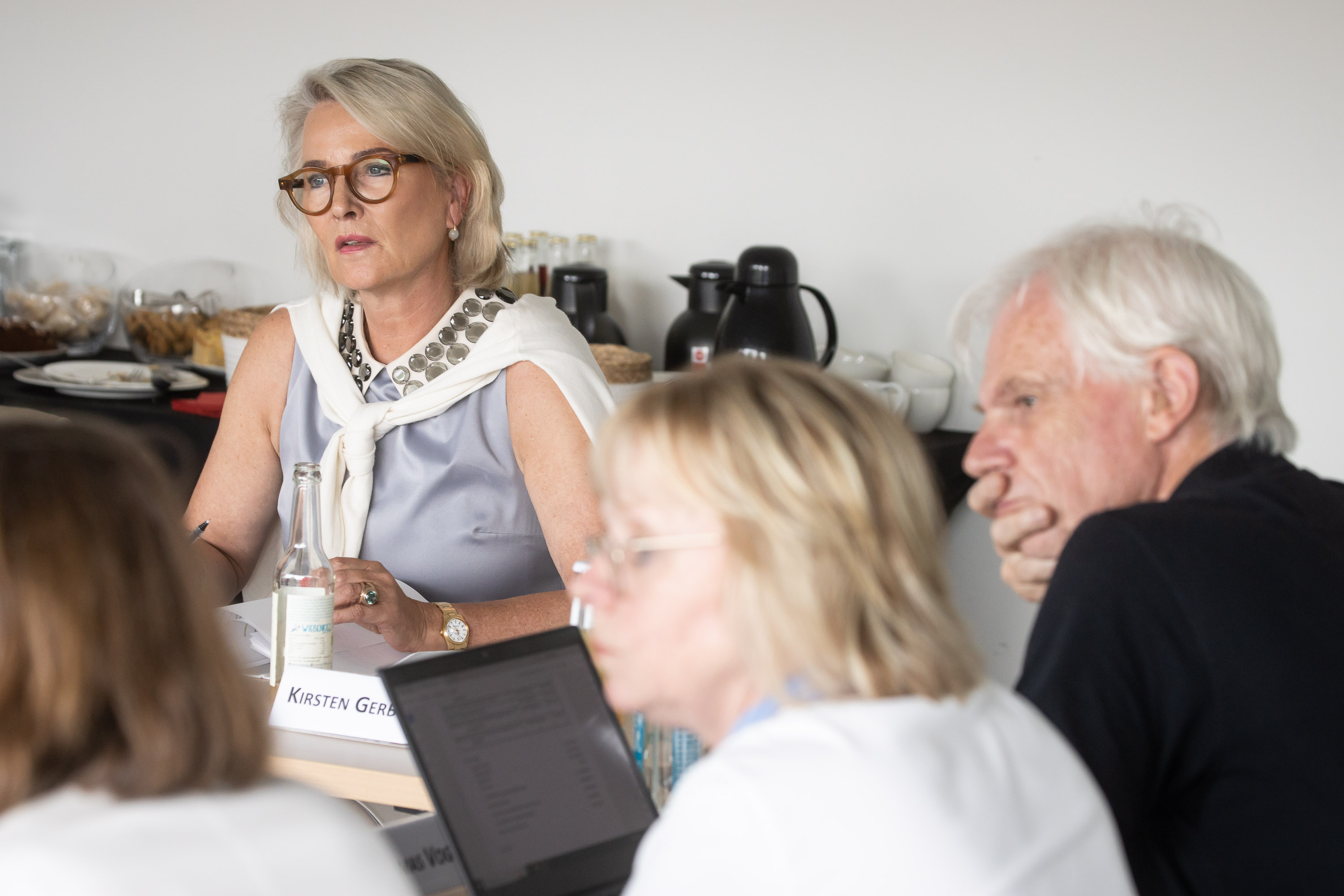 Impression der Sommersitzung des Senat der Stiftung Niedersachsen 2023 im Kunsthaus Göttingen. 