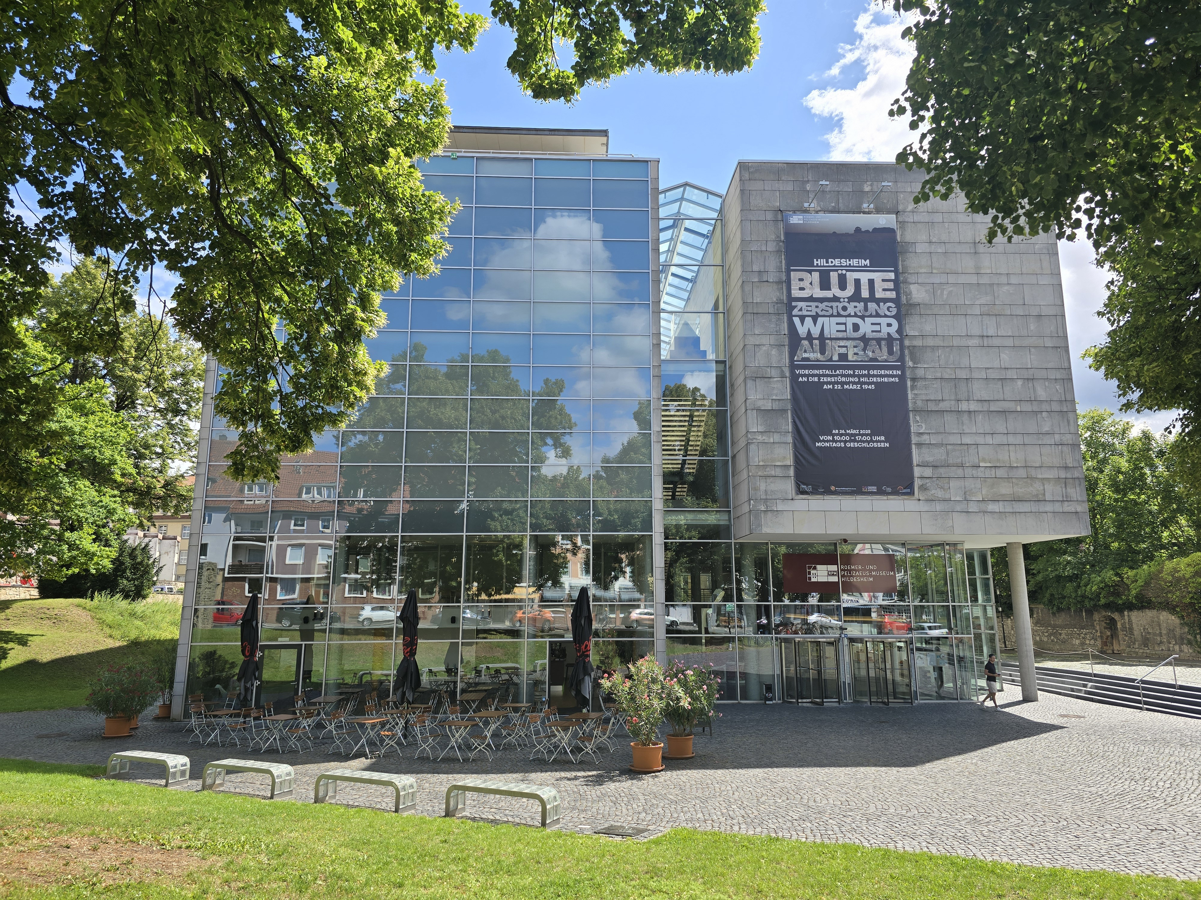 Außenansicht Roemer- und Pelizaeus-Museum Hildesheim (RPM)