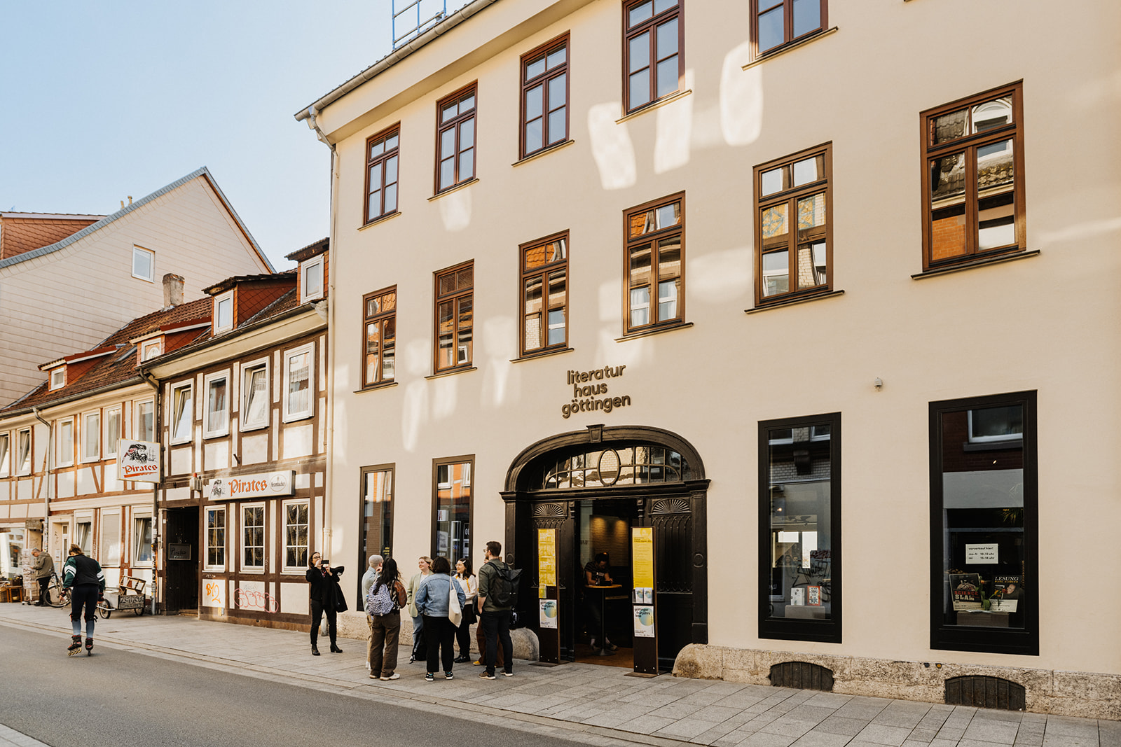 Impressionen SchreibZeit-Festival an|grenzen im April 2023 in Göttingen 