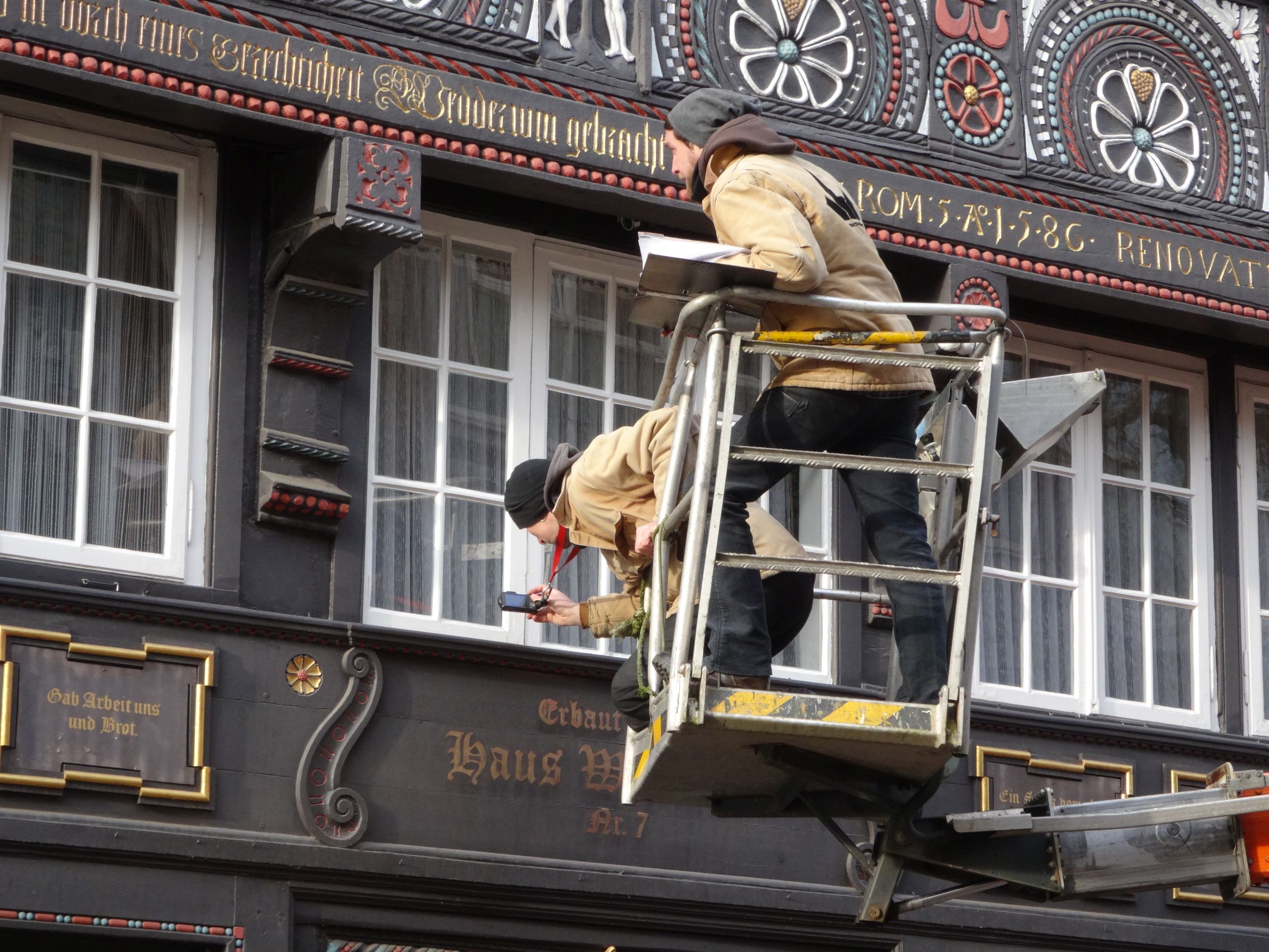 Monumentendienst: Inspektion Fachwerk in Osnabrück