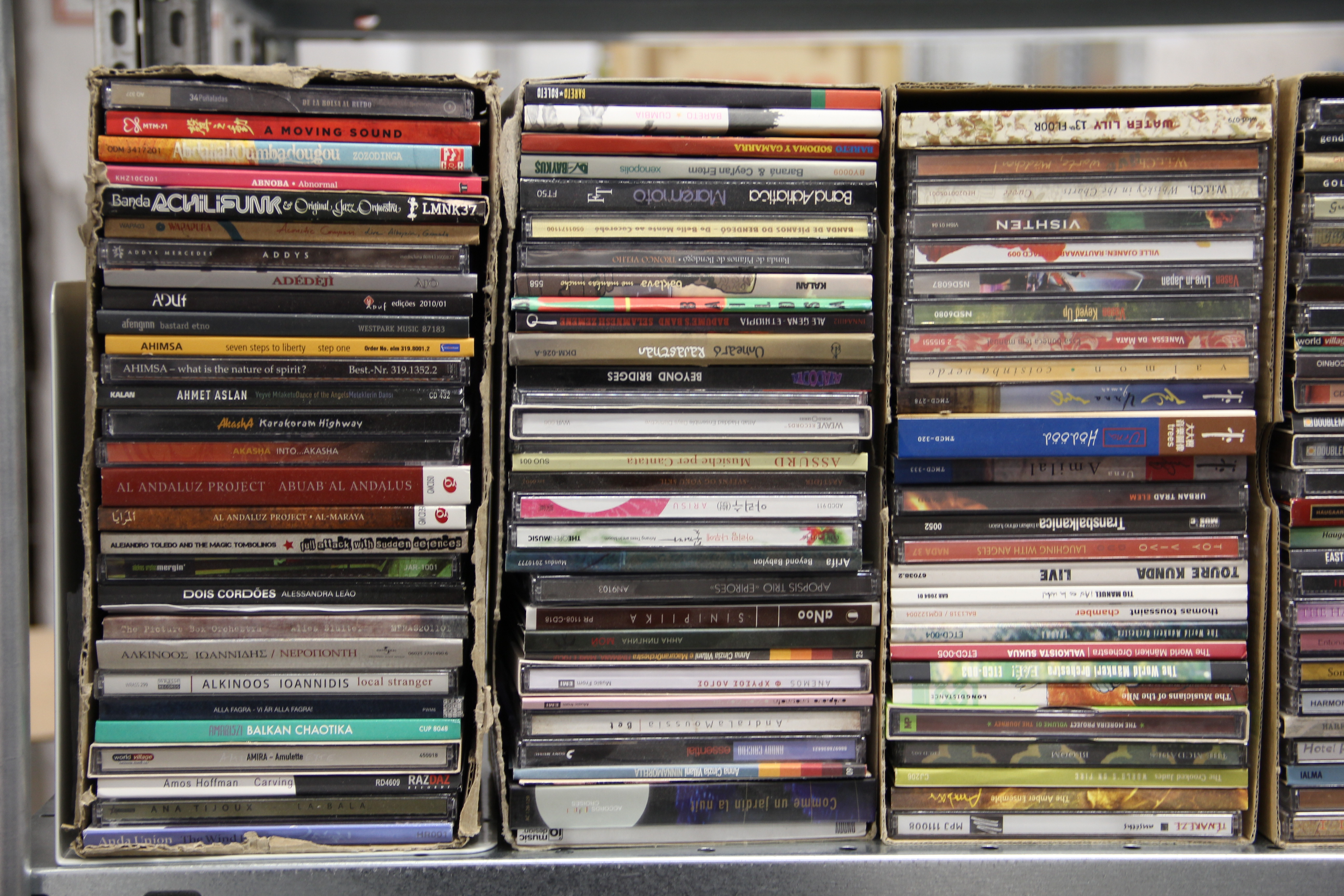 Einblick in das musikalische Archiv des CWM im Hildesheimer Stammelbachspeicher 