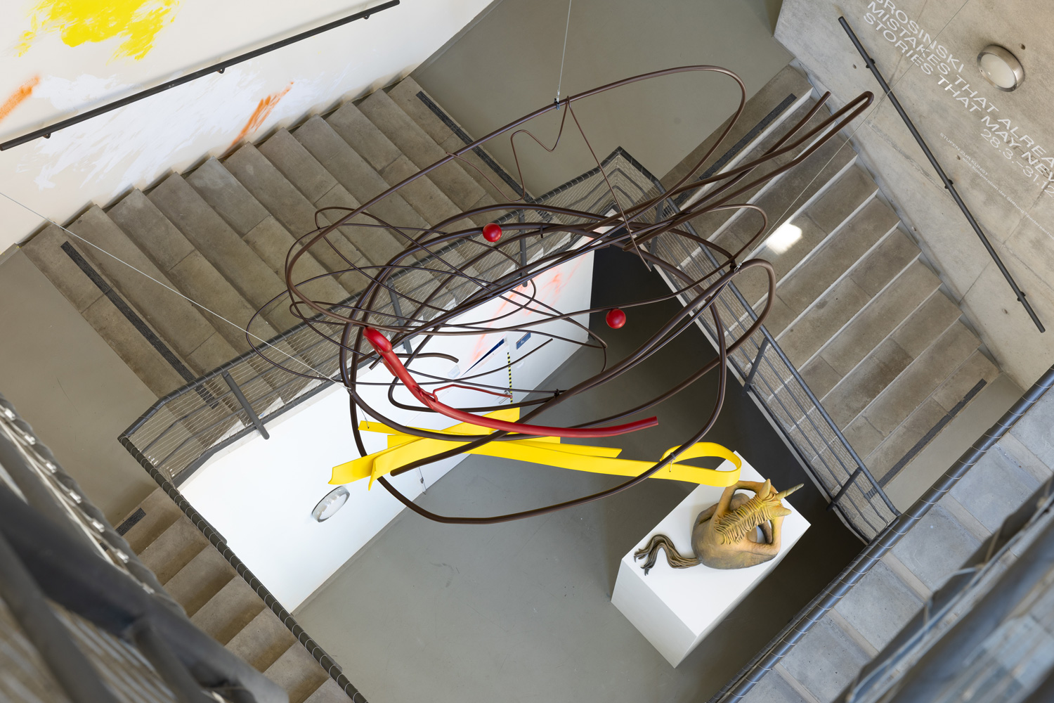 Impression Stufen zur Kunst 2026 im Künstlerhaus Hannover: Jenny Brosinski „Mistakes that already ended & stories that may never be true”