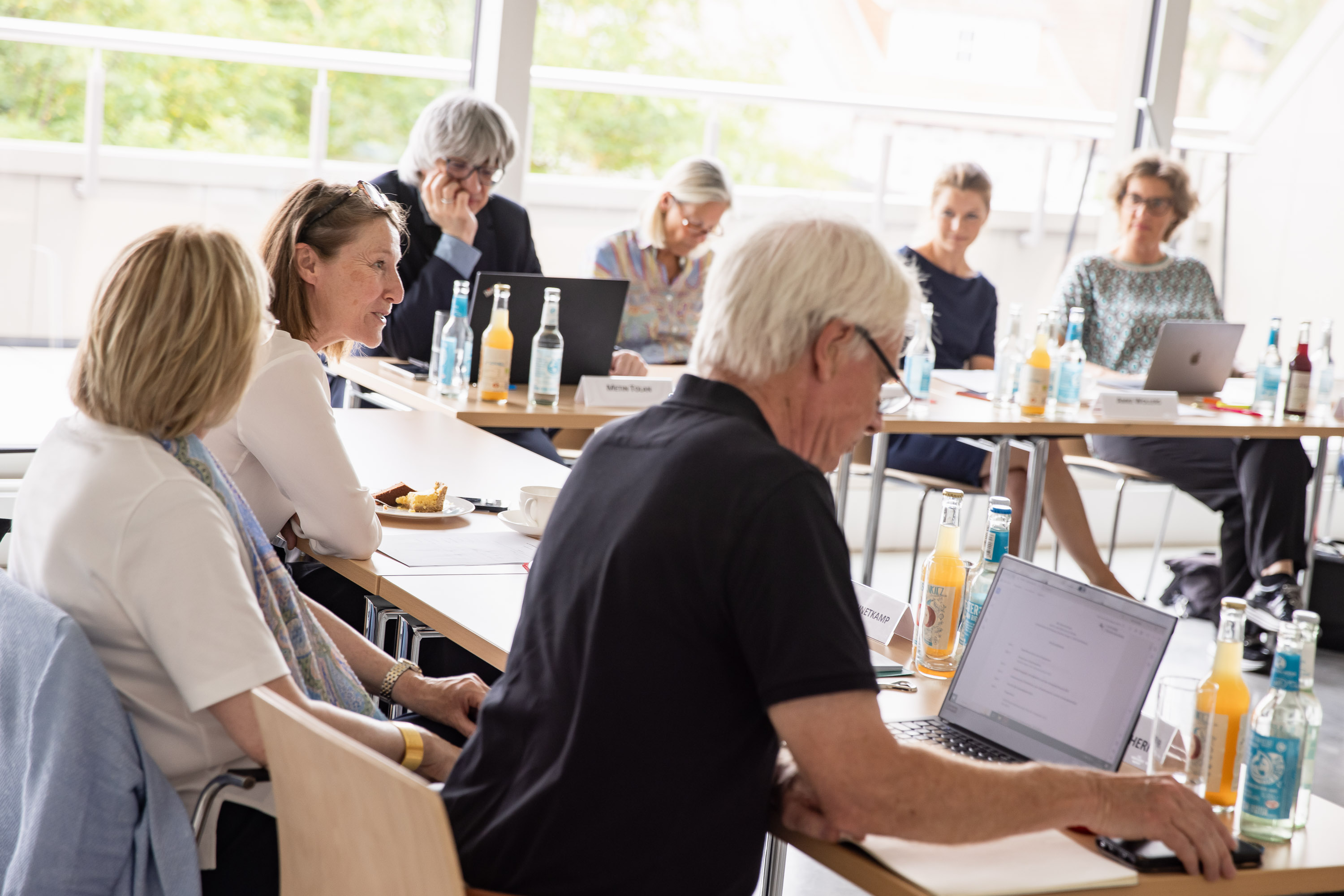 Impression der Sommersitzung des Senat der Stiftung Niedersachsen 2023 im Kunsthaus Göttingen.