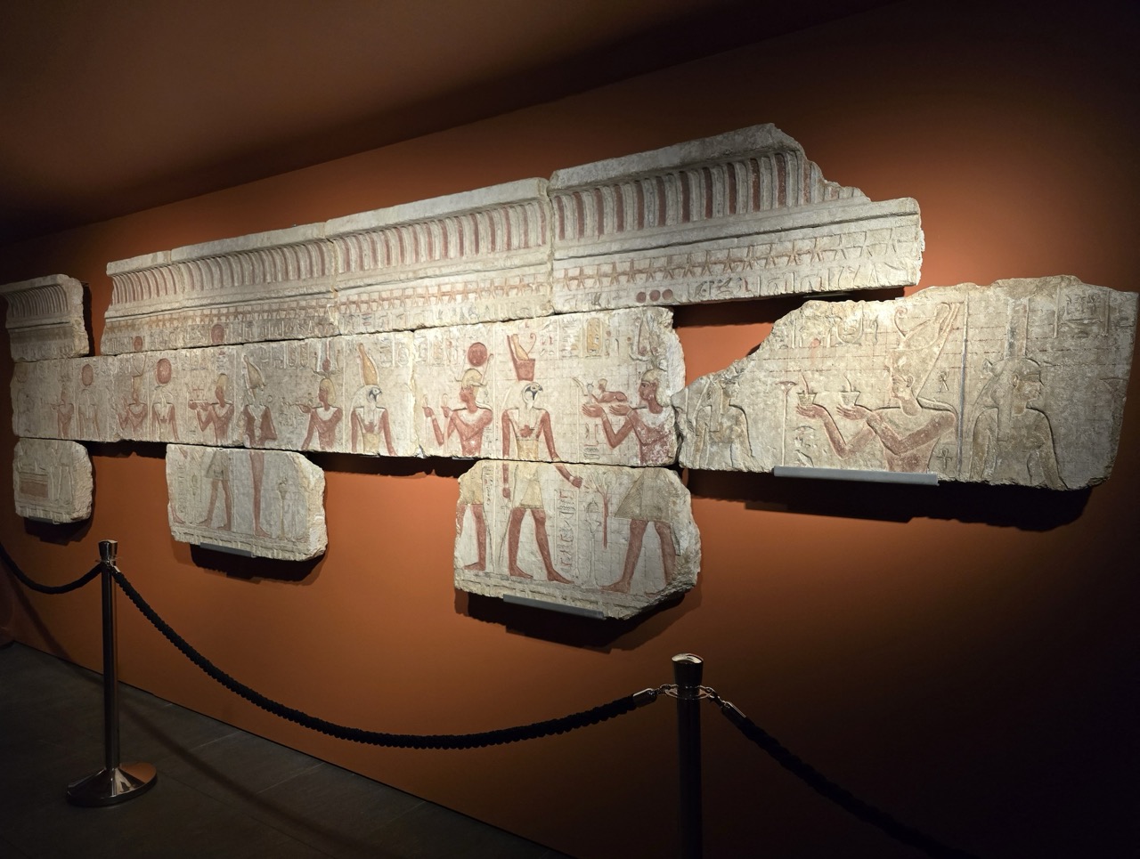 Wieder aufgebaut in der neuen Ägypten-Dauerausstellung des Roemer- und Pelizaeus-Museums in Hildesheim: Die Kapelle des Thot