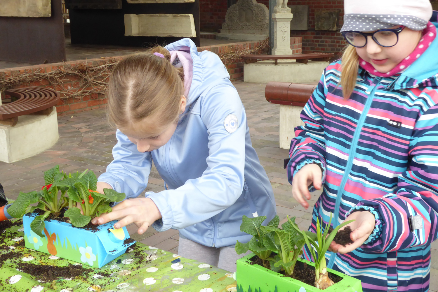 Impression des Ferienprogramms im Museum Nienburg