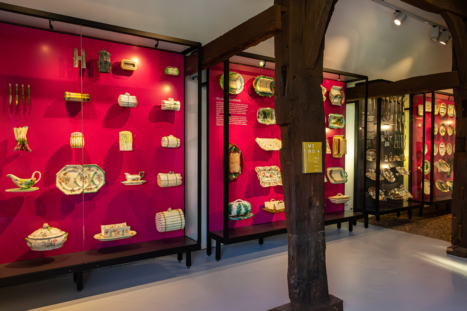 Einblick in die Ausstellung des Spargelmuseums in Nienburg