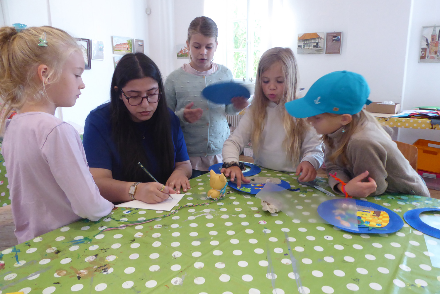 Impression des Ferienprogramms im Museum Nienburg